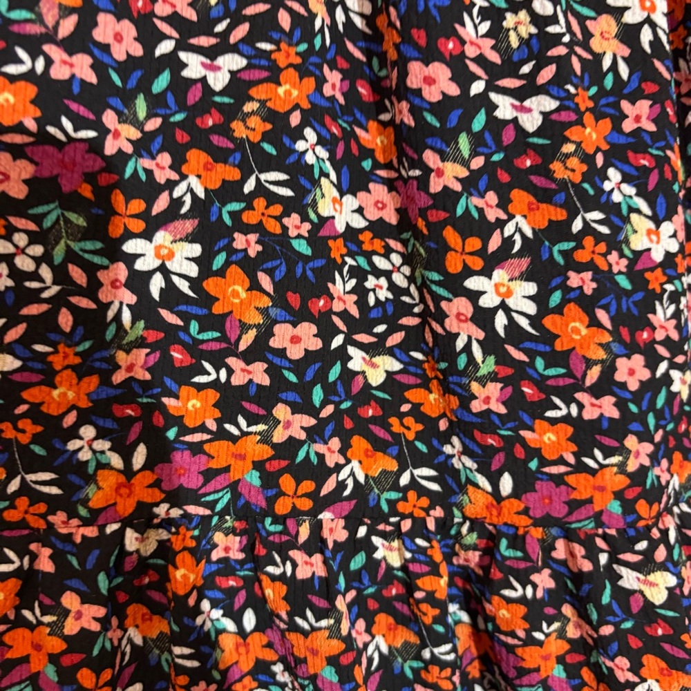 Floral Long Sleeve Dress - Picture 6 of 6